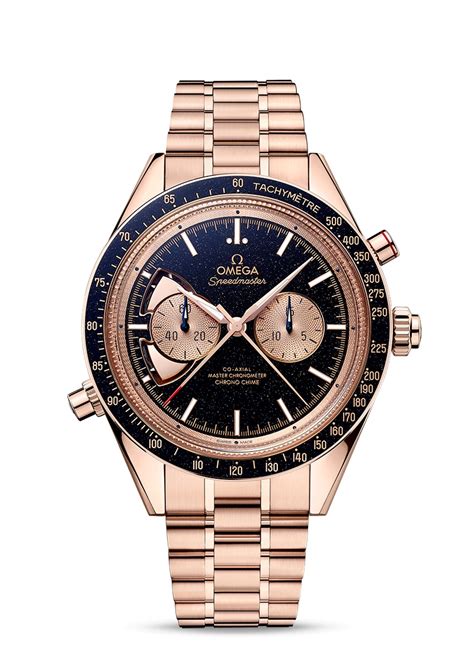 Chrono Chime Speedmaster Sedna™ gold Chronograph